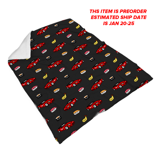 Black Sushi S2000 Blanket