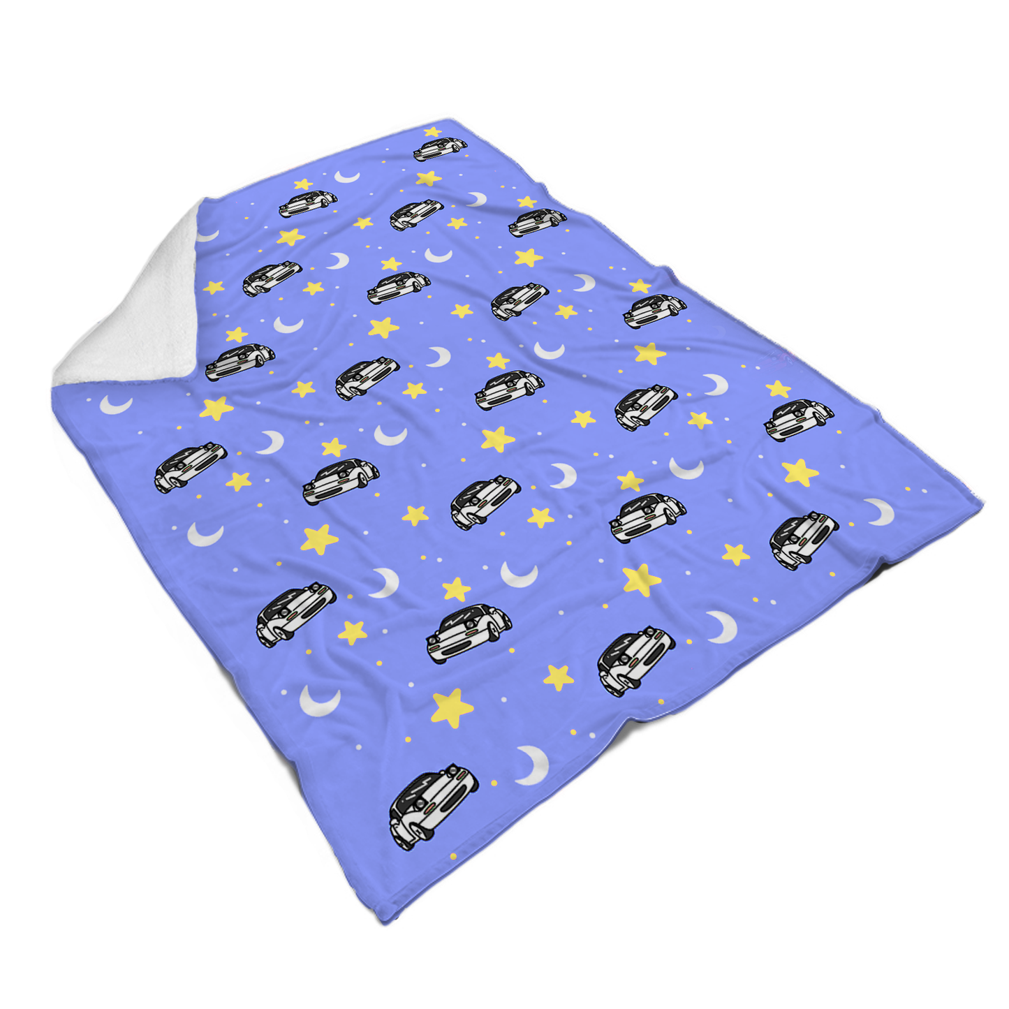 Blue Starry Miata Blanket