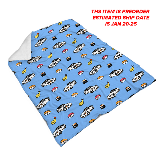 Blue Sushi S2000 Blanket