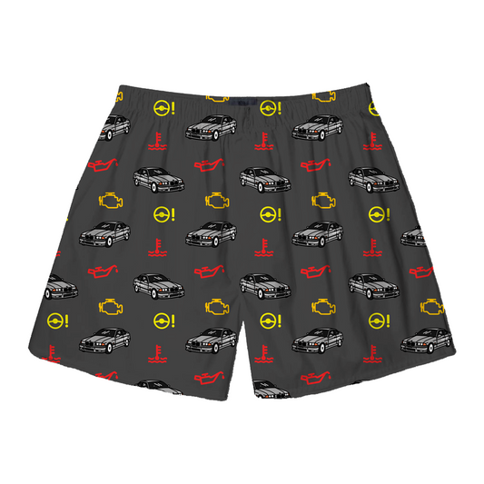 Gray E36 Pajama Shorts