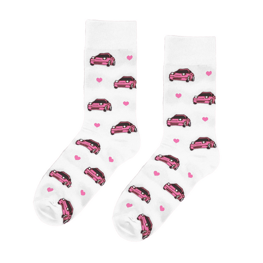 Pink Miata Socks