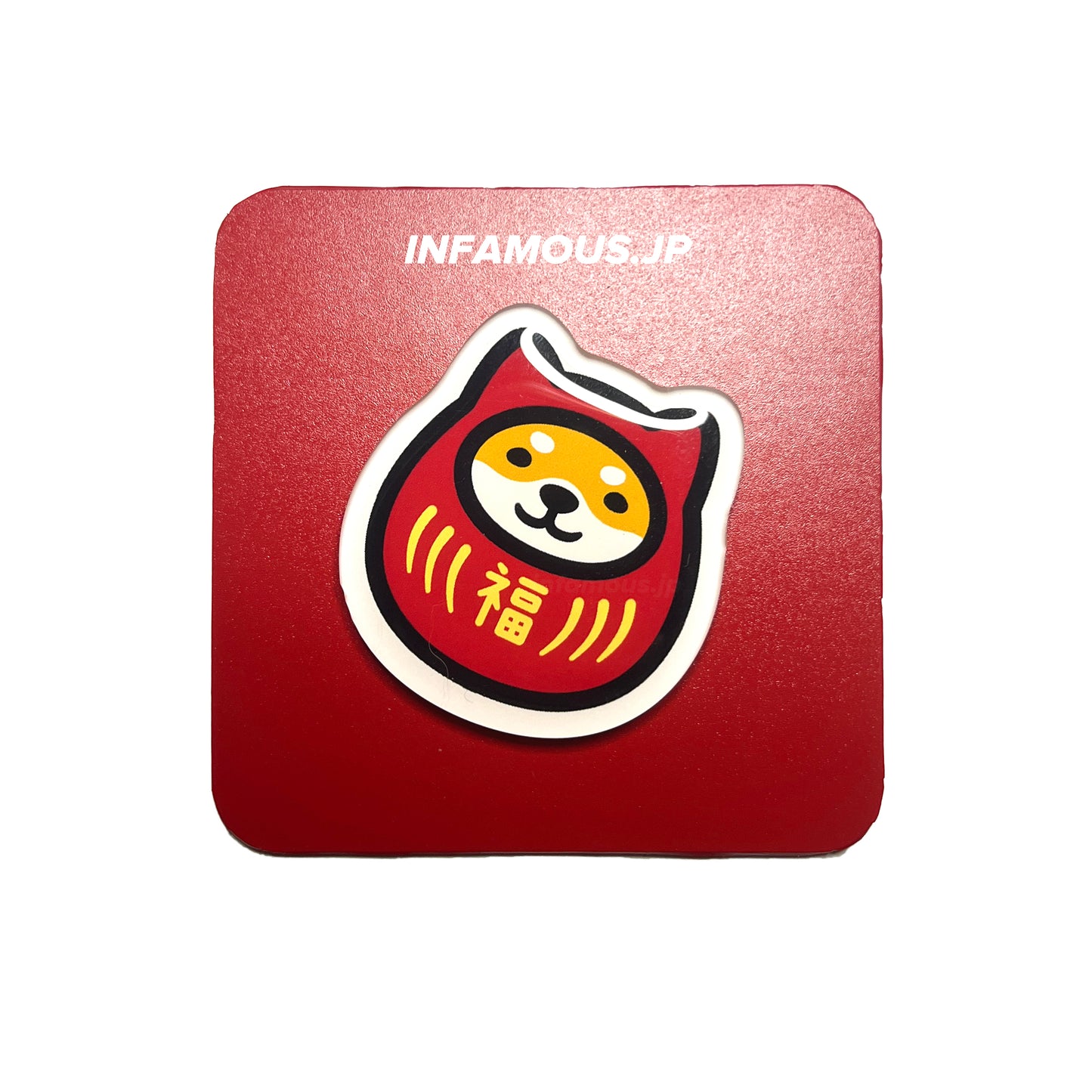 Shiba Daruma Magnet