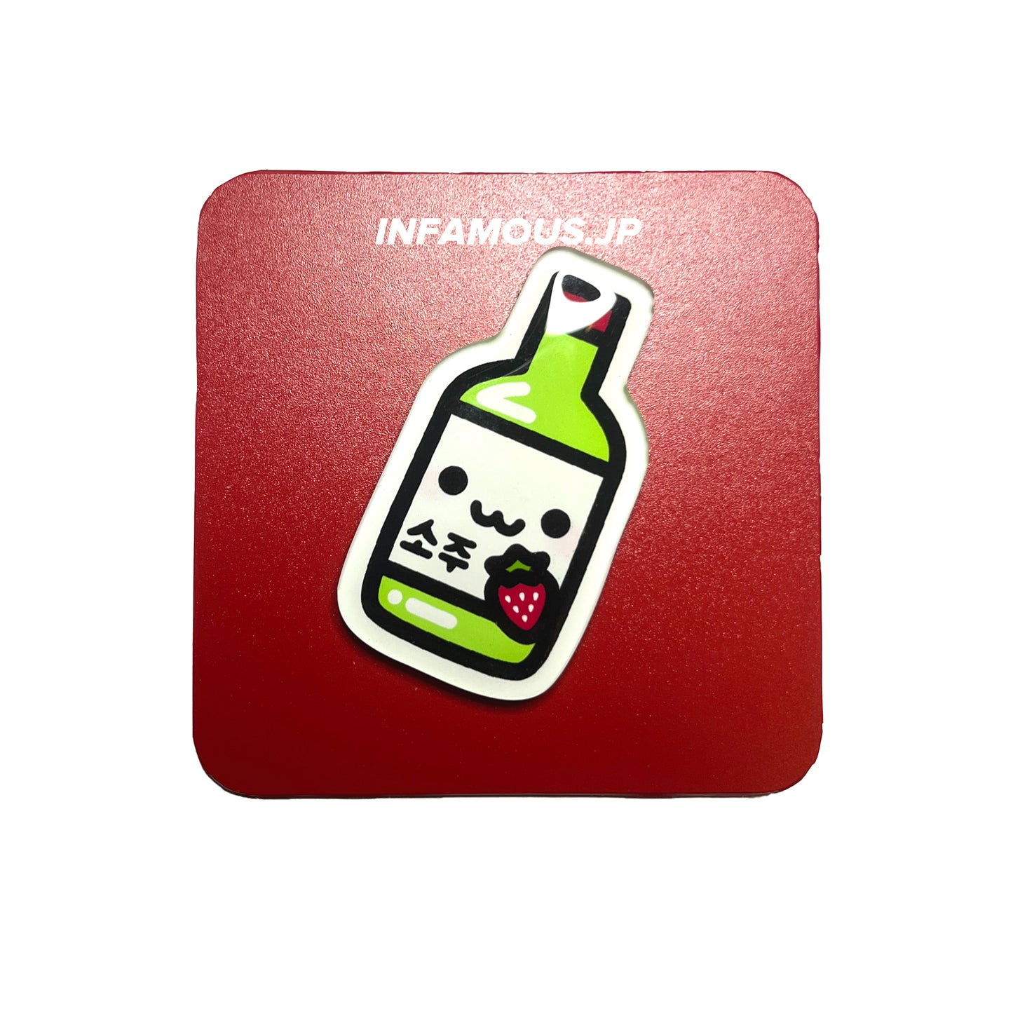 Strawberry Soju Magnet