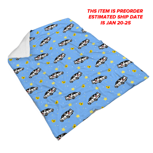 Blue Duckie WRX Blanket