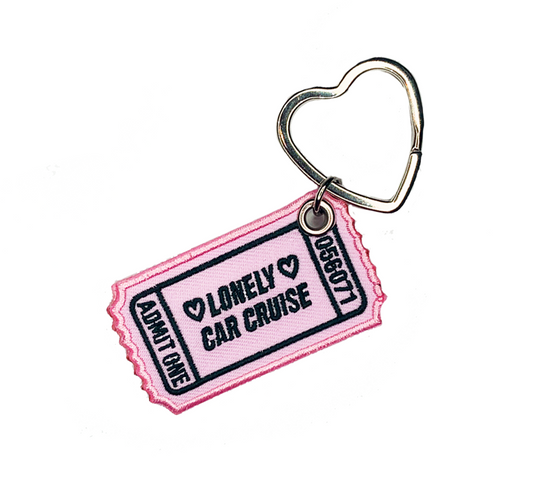 Pink Lonely Car Cruise Jet Tag