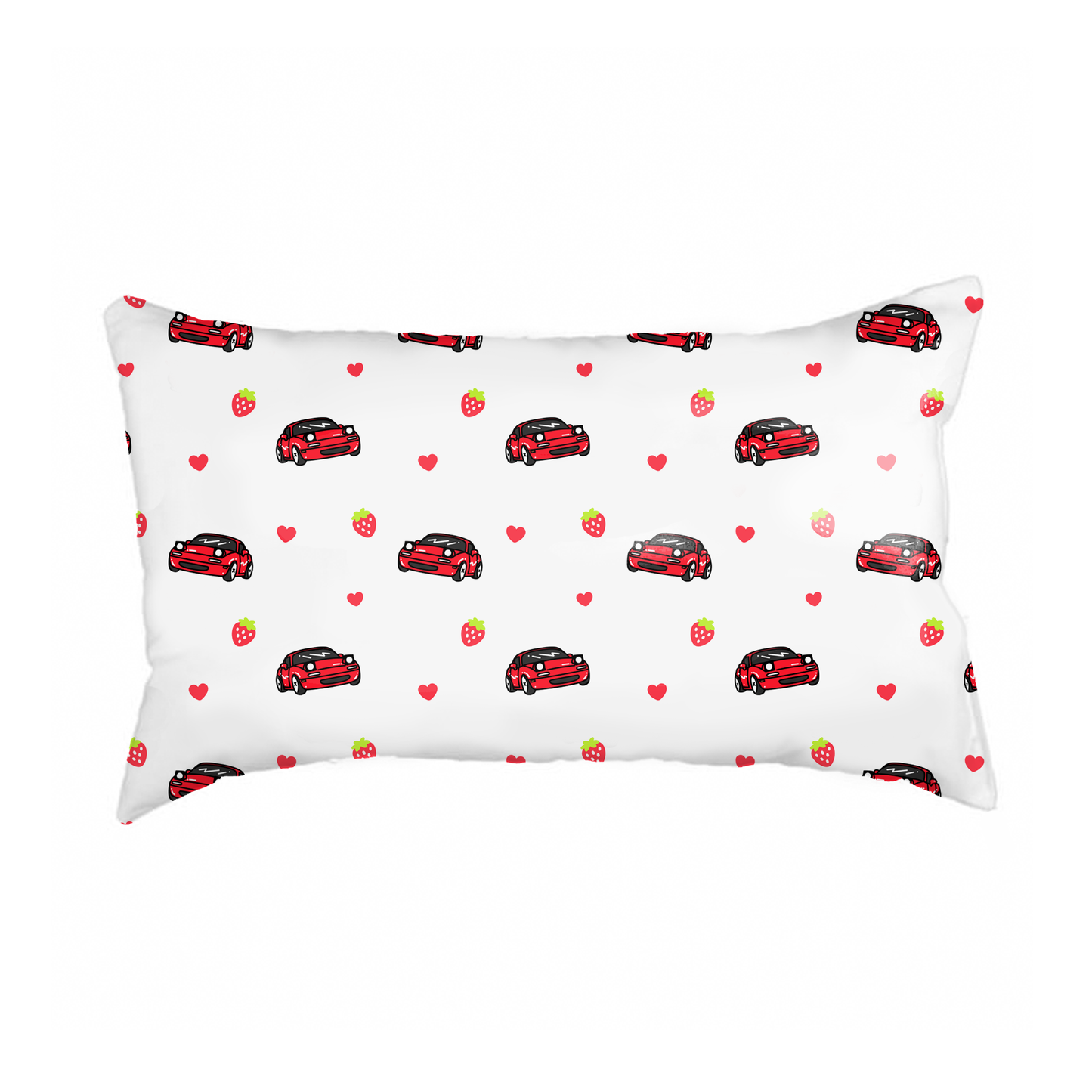 Strawberry Miata Pillowcase